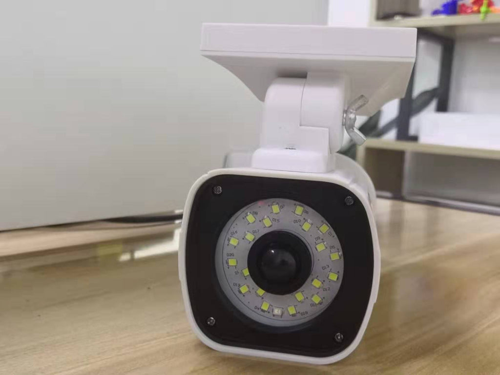 Luz con cámara de simulación solar creativa para patio